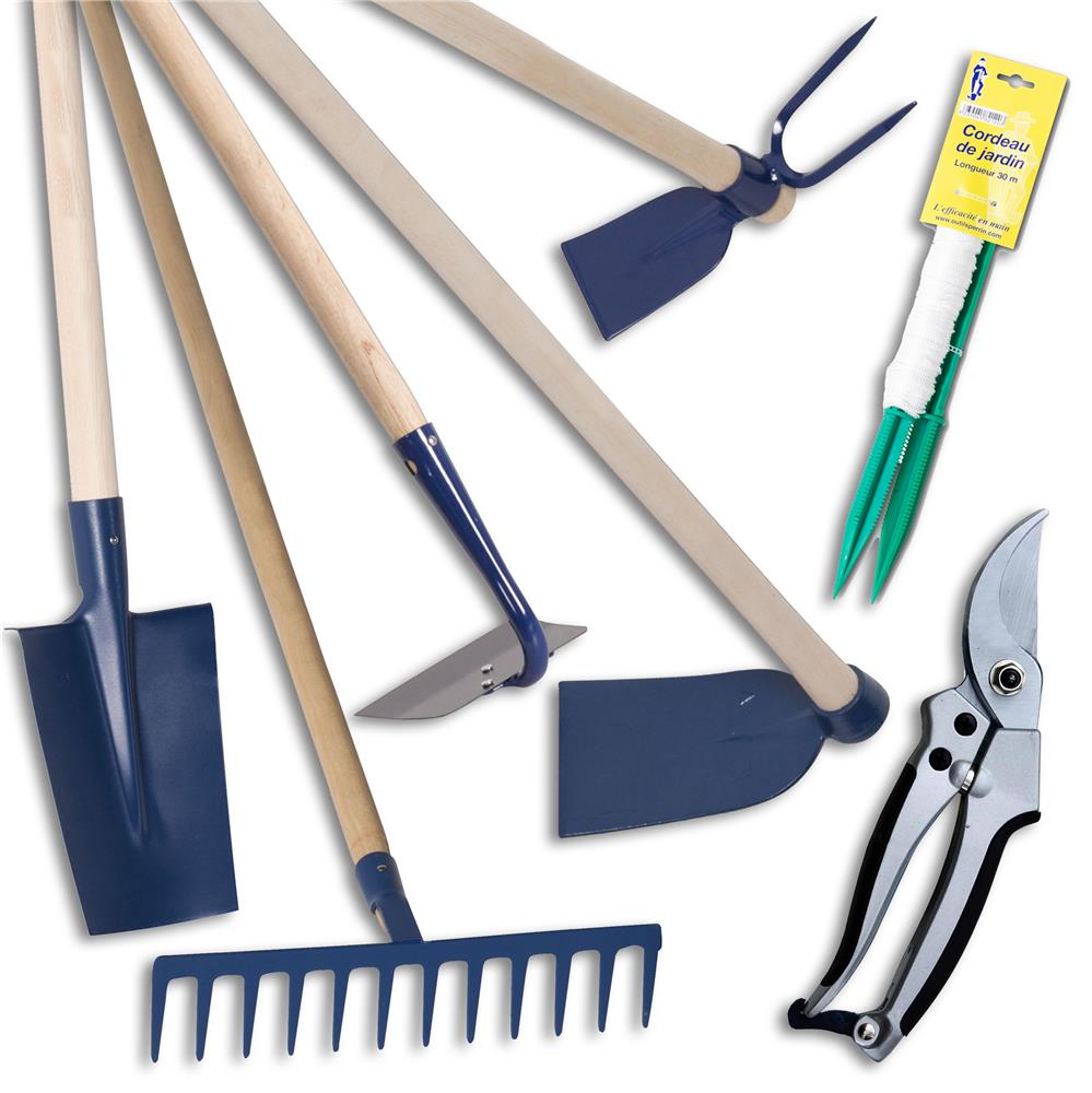 Kit de 8 outils potager pour les femmes - Forges et Jardins